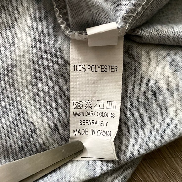 Women’s Tunic Top Relaxed Tshirt Crew Neck Fashion Marble Print Size XL - 3XL - Picture 8 of 9